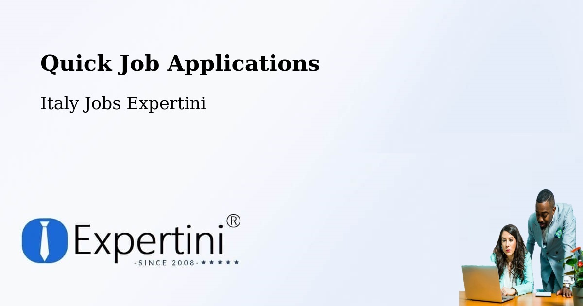 Quick Job Applications - Italy Jobs Expertini